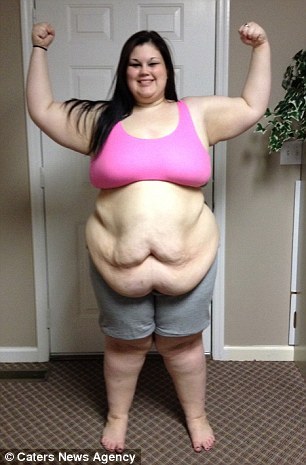 Kaitlyn Smith weighed a whopping 400lbs